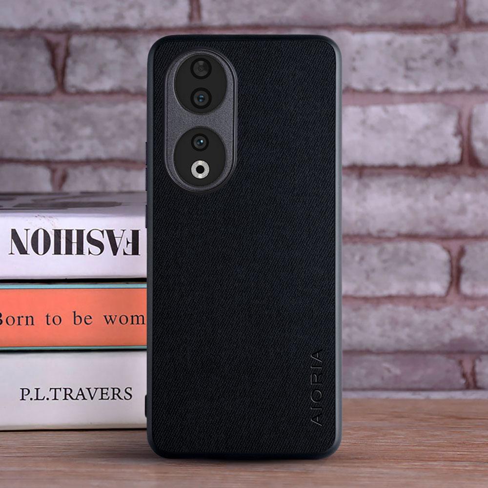 Case for Honor 90 Lite 70 50 200 Lite Pro Smart Honor 20 Nova 5T 5G Leather Master Hard Textile Leather Fashion Phone Cover Case