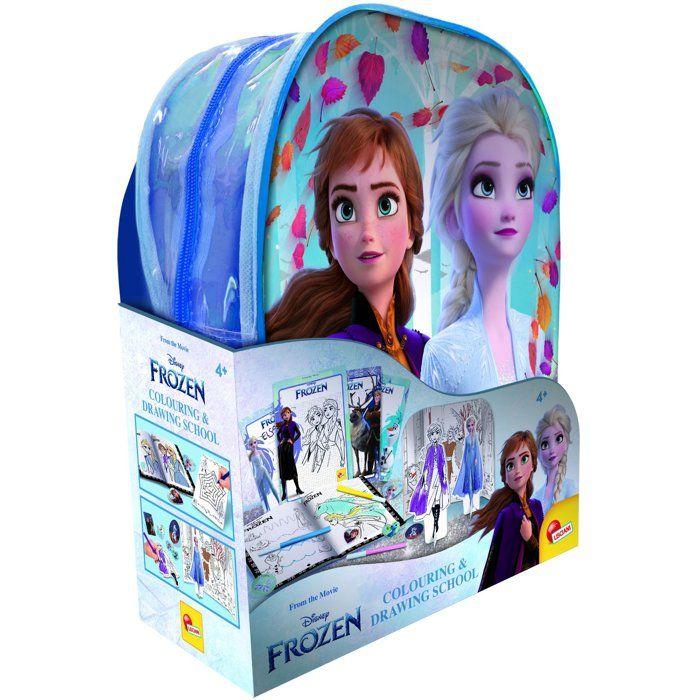 Sac a dos école de dessin et coloriage - LISCIANI - Frozen - Dessin et coloriage - Format nomade