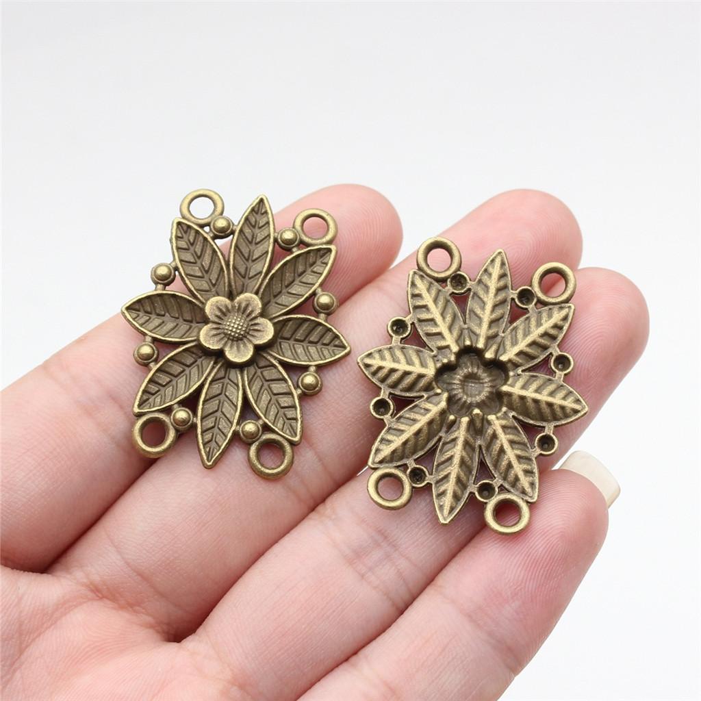 Accessories Parts Four-Hole Necklace Connector Wedding Jewelry Findings TA023