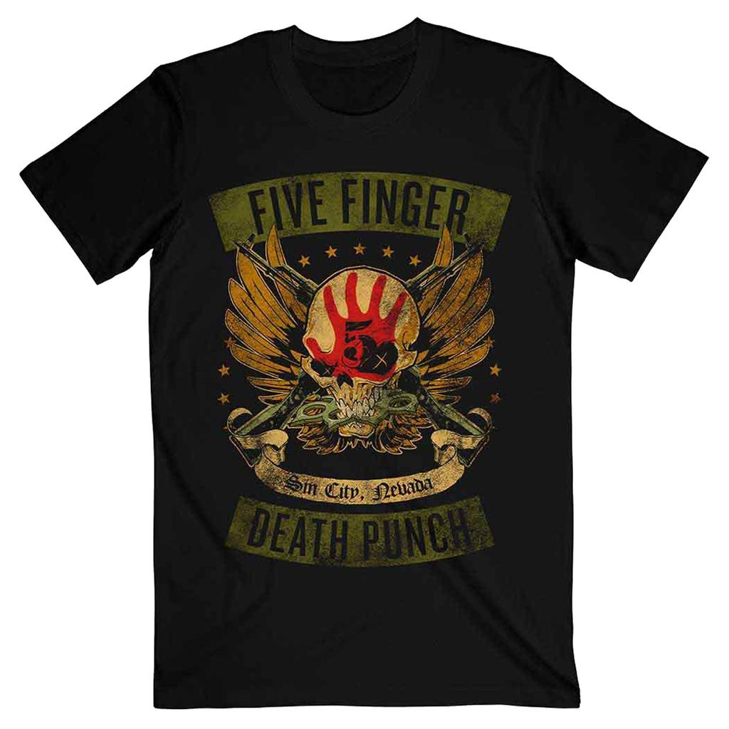 Five Finger Death Punch Locked And Loaded T Shirt