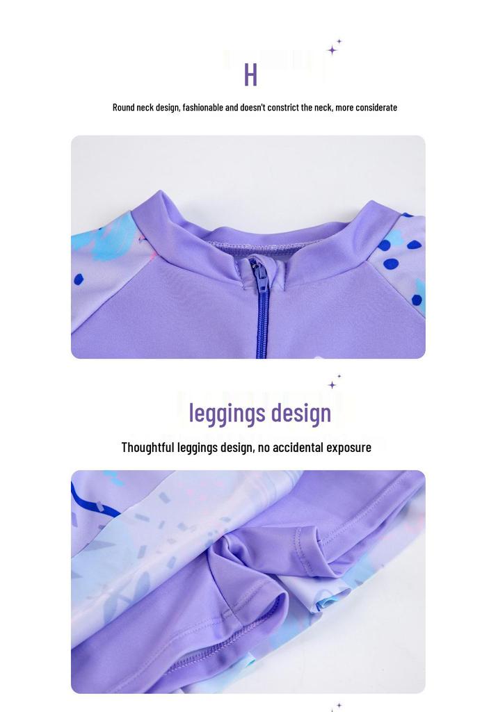 Women's One-Piece Swimsuit with Chest Pads and Swim Cap - Suitable for Students, Children, Hot Springs, and Beach Wear.