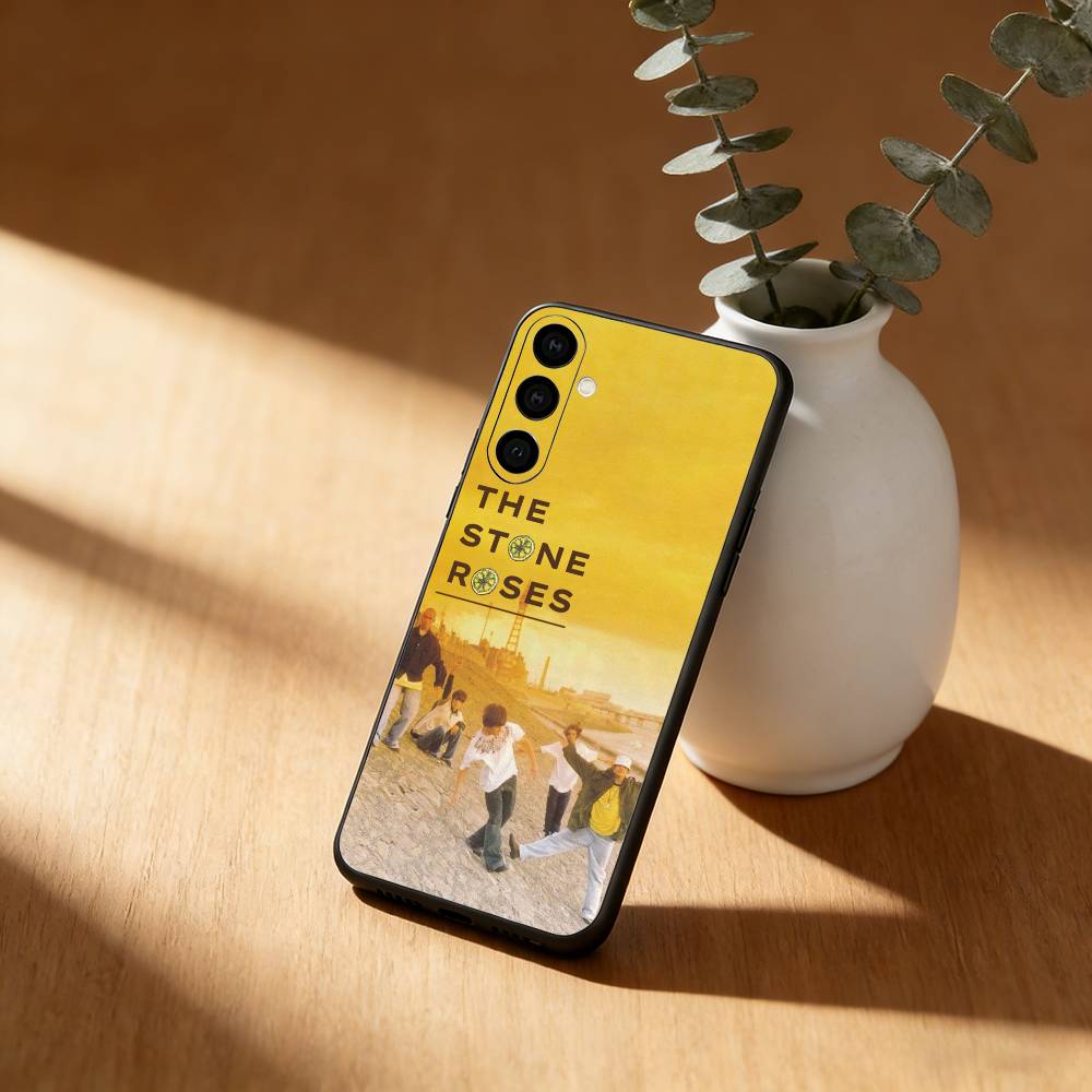 

The Stone Roses Band Phone Case For Samsung Galaxy A20,21s,22,31,32,52,53,72,73,80,91 Soft Black Shell Samsung a72