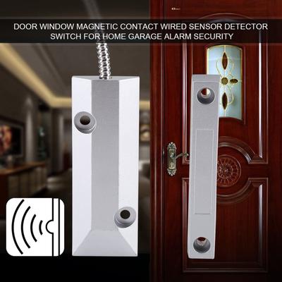 Window Security Contact Switch Surface Mount NC/NO Door Sensors Detector for Home Security and Burglars Alarm Systems