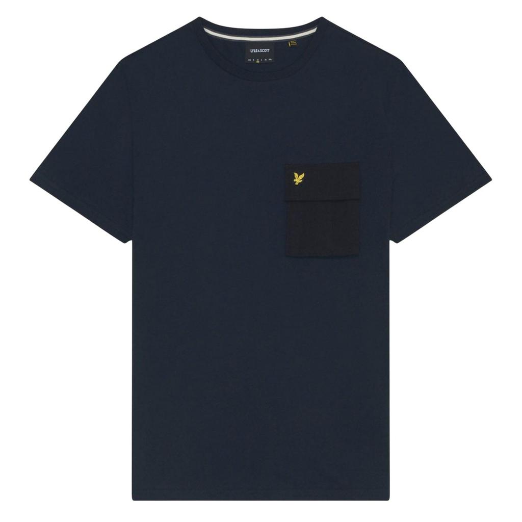 Lyle & Scott Mens Woven Pocket T-Shirt