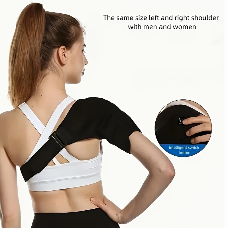 USB Elektryczny Ogrzewany Amr Podgrzewany Pas Na Ramię Ogrzewacz Na Ramię Masaż Pas Na Ramię Fitness Orteza Utrzymuje Ciepło