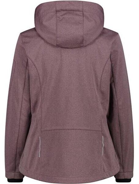 CMP Softshell Jacket Zip Hood Women (39A5006M) Functional Jacket 39A5006M Pink Mel