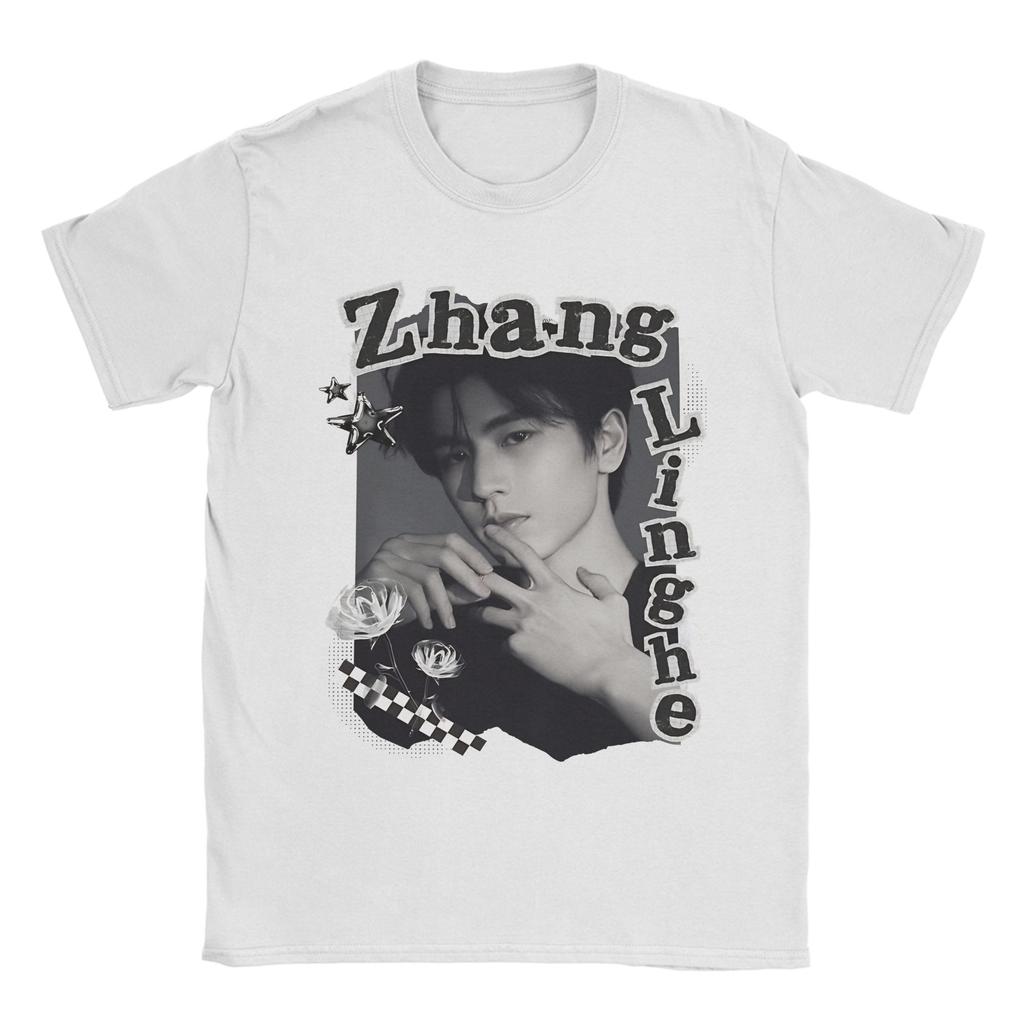 Unisex Unisexs Tshirts Zhang Linghe Cdrama Actor Vintage 100 Cotton Tee Shirt Short Sleeve T Shirts O Neck Clothing Gift Idea