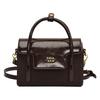 Niche design versatile small square bag women's 2025 new retro high-grade texture shoulder messenger commuter bag