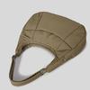 Fashion Underarm Bag for Women Versatile Shoulder Bag Solid Color Armpit Bag