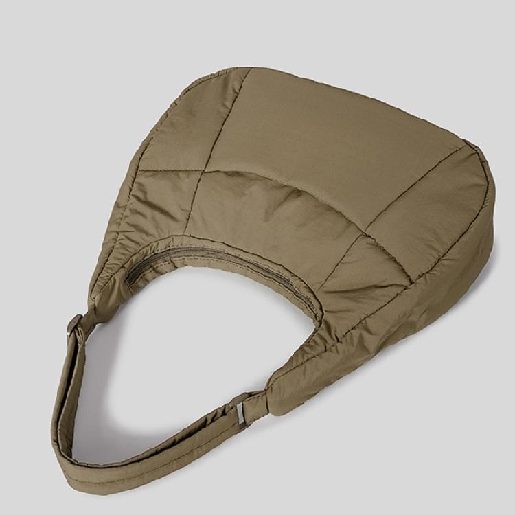 Fashion Underarm Bag for Women Versatile Shoulder Bag Solid Color Armpit Bag