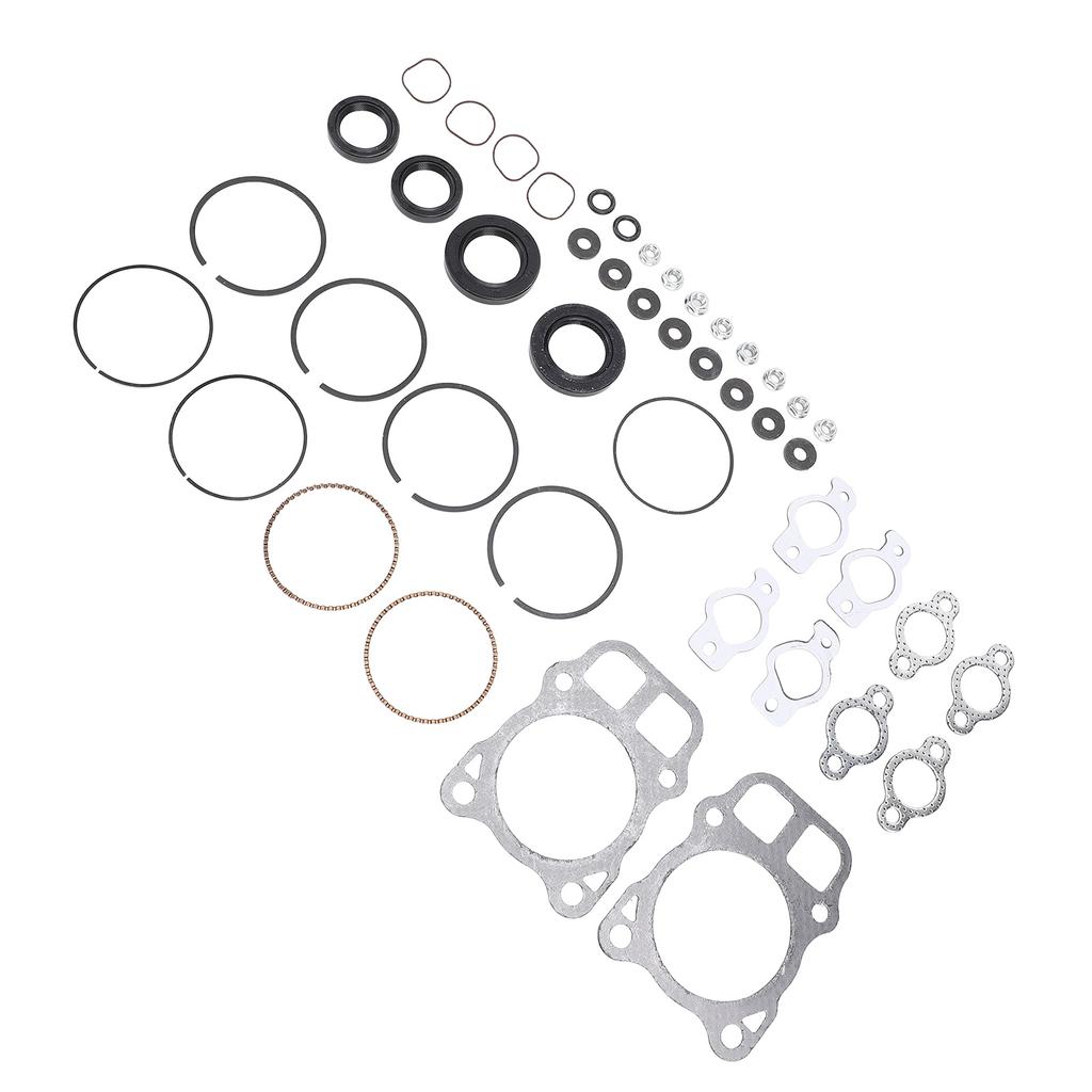 Engines Overhaul Kit Aluminum Alloy Pistons Rings Gasket Set Compatible for CH18 CH20 CH22