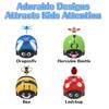 Pull Back Cars Gifts for 1-3 Year Old Girls, Friction Powered Vehicle Playset Toddler Toys for Girls Age 1-3, Push and Go Back Baby Car Toys (4 Pack)