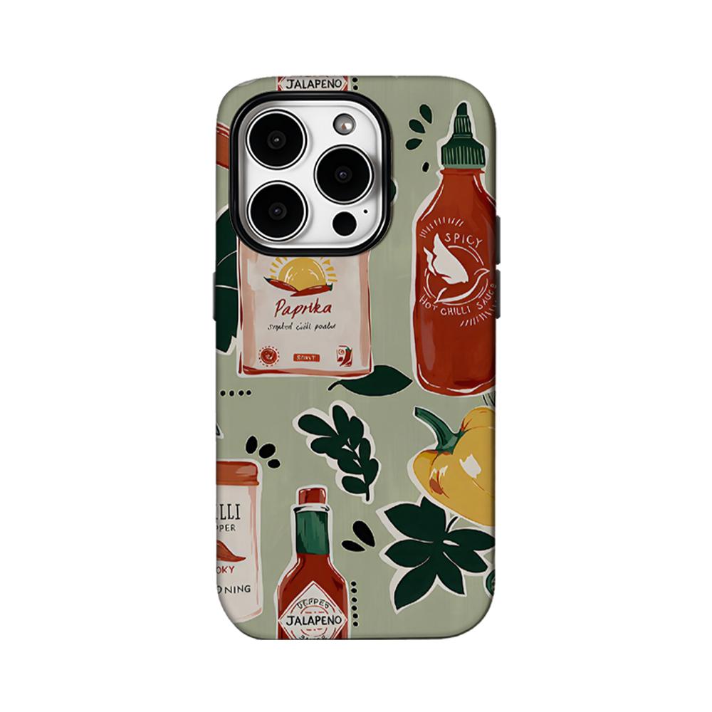 

CHILLI PEPPER Phone Case for IPhone 16 15 14 13 12 11 X XS XR XSMAX 7 8 Pro Max Plus Double-layer Back Cover IPHONEXSMAX