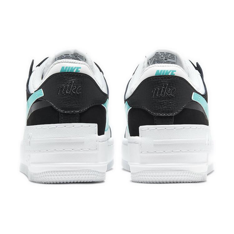 New Nike Air Force 1 Low Shadow White Black Aurora Women's CZ7929-100