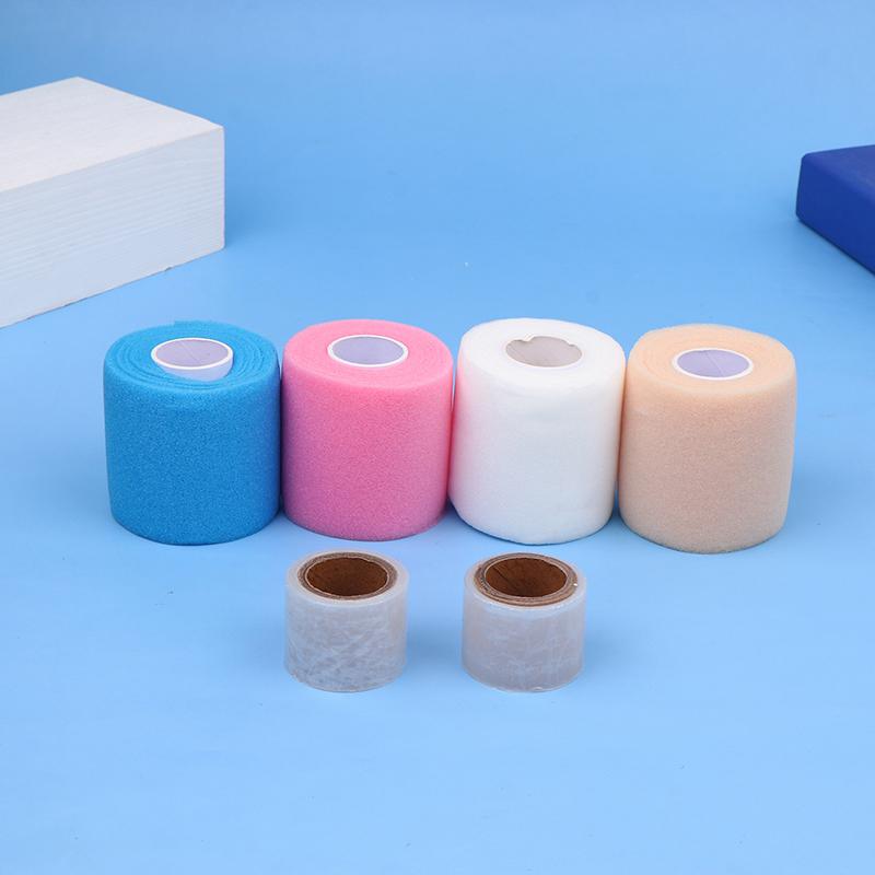 Éponge PU Souple Tennis Badminton Raquette Surgrip Absorbant les Chocs Membrane de Poignée Amortissante Bande de Grip Peau Bandage Haute Élasticité