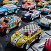 Mini Alloy Car Model Set with Storage Box Pullback Diecast Cars Toys for Boy Birthday Gifts Sliding Inertia Vehicle Children Toy