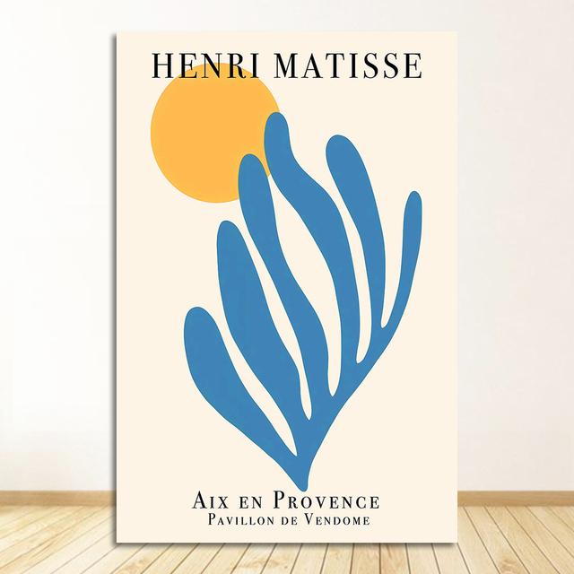 

Абстрактная обнаженная настенная живопись на холсте, красочная картина с растением для гостиной, скандинавский домашний декор, Ретро Матисс, постер и принты 21cm×30cm NoFrame