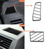2Pcs Carbon Fiber Dashboard Air Vent Outlet Cover Trim For Dodge Challenger