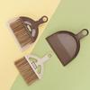 Multi-Functional Desktop Plastic Broom and Dustpan Set for Household Cleaning