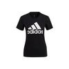 Sporty Grid Logo Print Short Sleeve T-Shirt Women Tops Black GL0722