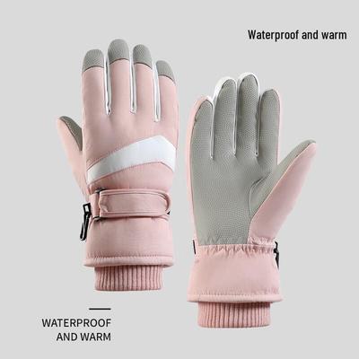 Ankerai Unisex Winter Waterproof Insulated Ski & Riding Gloves