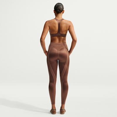 Women's Nike X Skims Shine Sports Underwear Women's Carob Brown Moderate