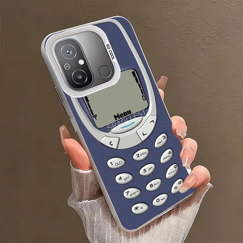 Funny Retro Callphone Shockproof Phone Case for Xiaomi Poco X7 X6 X5 X3 Pro F7 Ultra M8 Redmi 15C 15 14C 13C 12C 10C 13 12 10