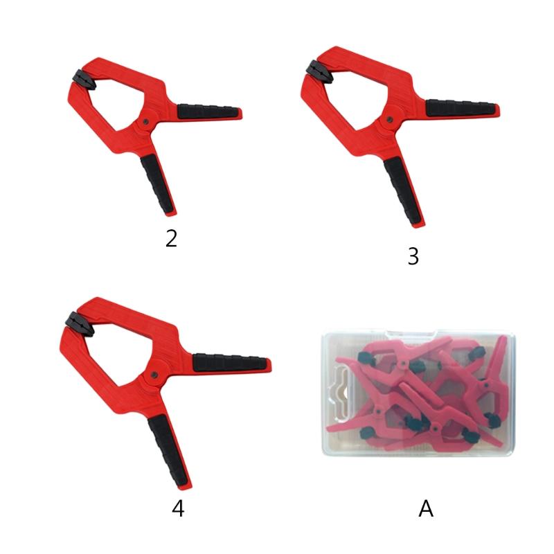 Multifunctional Woodworking Spring Clamp A Type Strong Heavy Duty for Extra Large Clip Durable Plastic for Wood Carpente