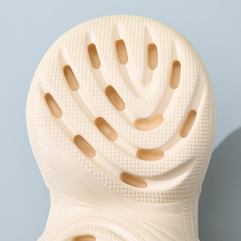 Girls' hole shoes heightening shoes wear thick soles, non-smelly feet, non-slip slippers, advanced sense