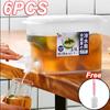 3.5L Large Capacity Cold Water Pitcher Cold Kettle with Faucet In Refrigerator Iced Beverage Dispenser Refrigerator and Spigot