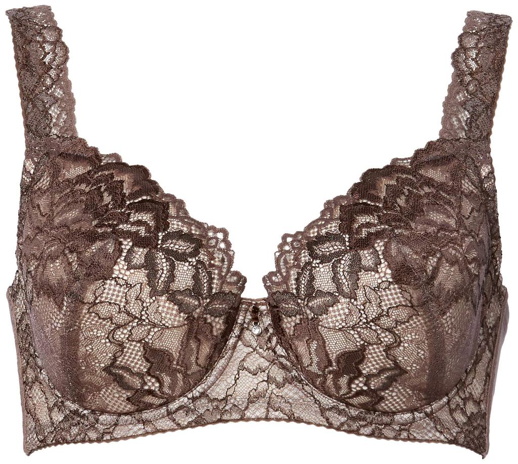 Bra with a comfortable fit Series ChouChou de cup Lesiage PB3030 BR F65 [Wing/Wacoal] [3030 Lesi] 3/4 Women's