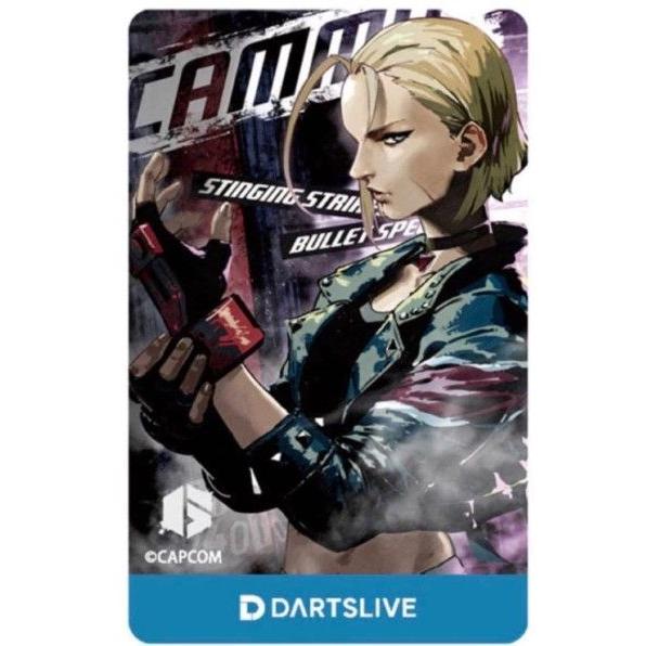 Used 3 / 3 [Out of print rare] Cammy darts live card (Street Fighter 6)