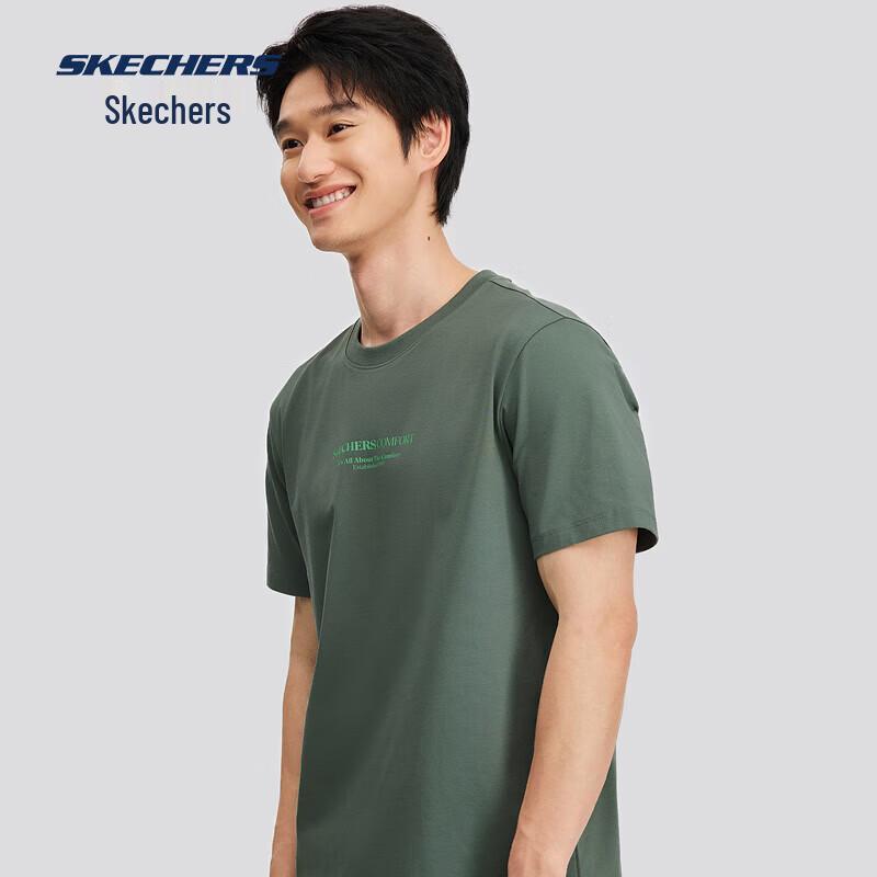 

Skechers Unisex Knit Short Sleeve T-Shirt L225U097 S