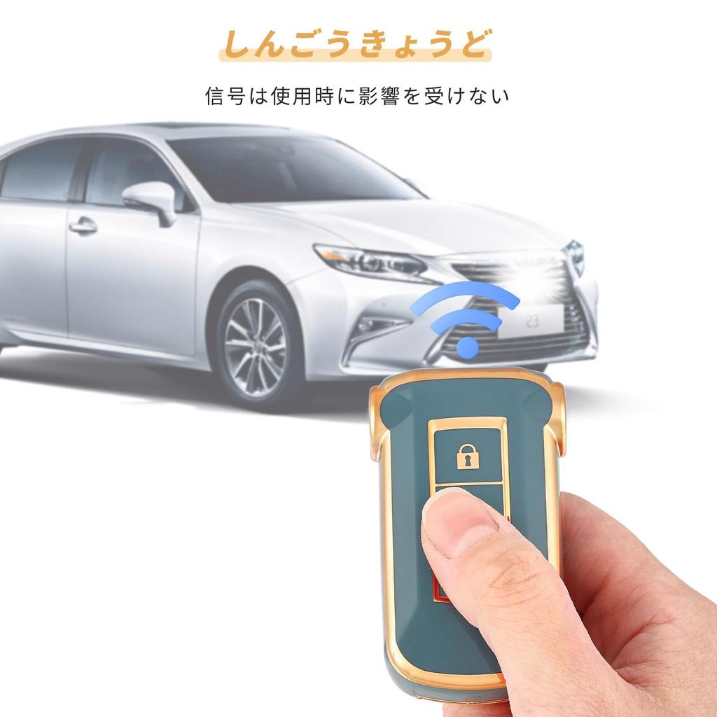 [OFFCURVE] Mitsubishi Delica D5 Dedicated Key Case, New Delica Car Keybo, TPU Material, Waterproof,