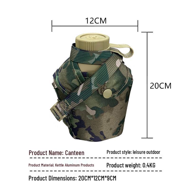WURONG Portable Camouflage Canteen
