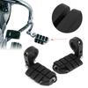 Pair of 1.25in Foot Pegs Footrest with Mounting Brackets Universal for Honda ATV Scooter UTV