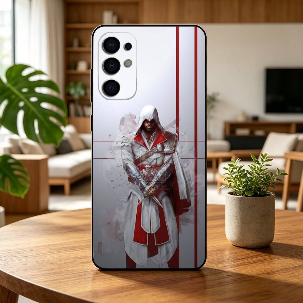 Game Assassins Creed Phone Case For Samsung S25,S24,S21,S22,S23,S30,Ultra,S20,Plus,Fe,Lite,Note,10,Black Cover
