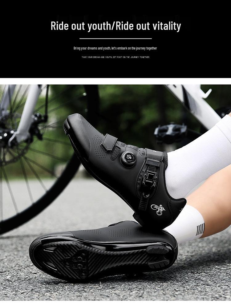 Plus Size Breathable Cycling Shoes with Hard Sole for Mountain & Road Biking