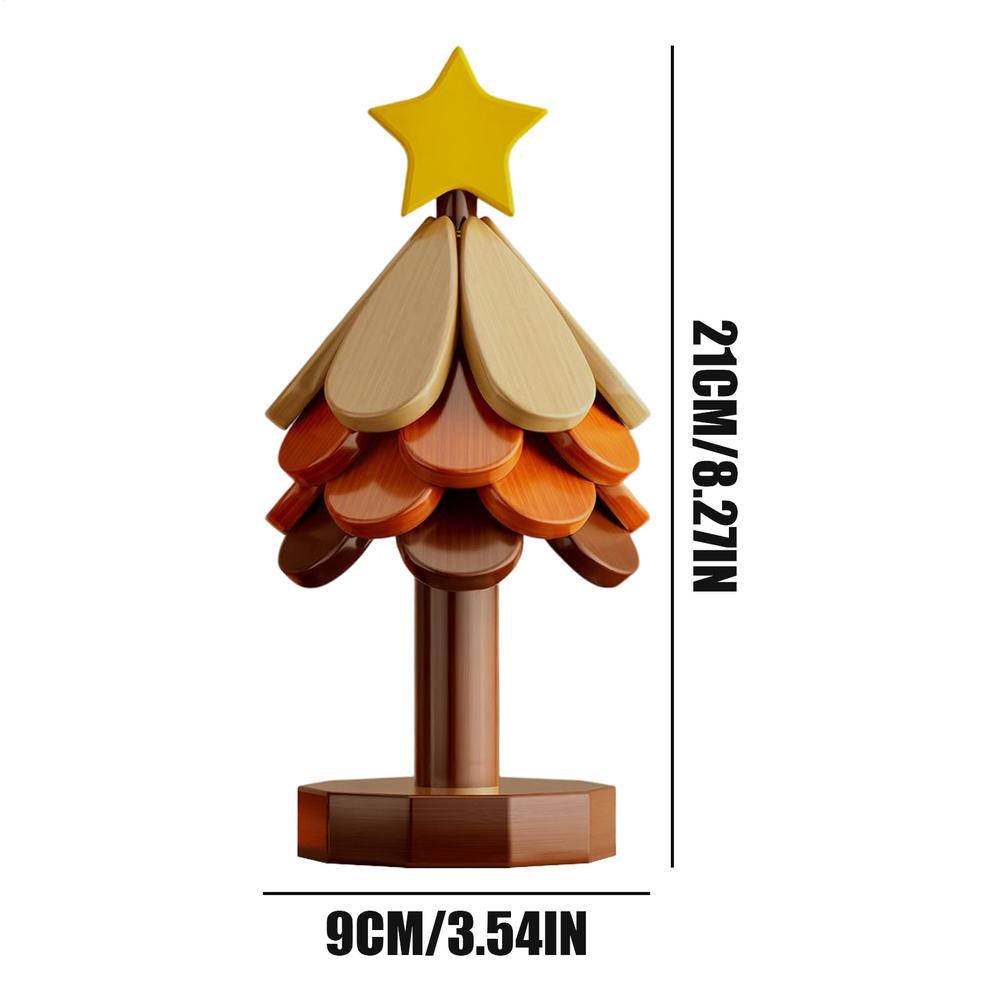 Tree Shaped Trivet Set Christmas Wooden Insulation Trivet Coaster Kitchen Pan Coaster Set For Kitchen Dining Table Apartment
