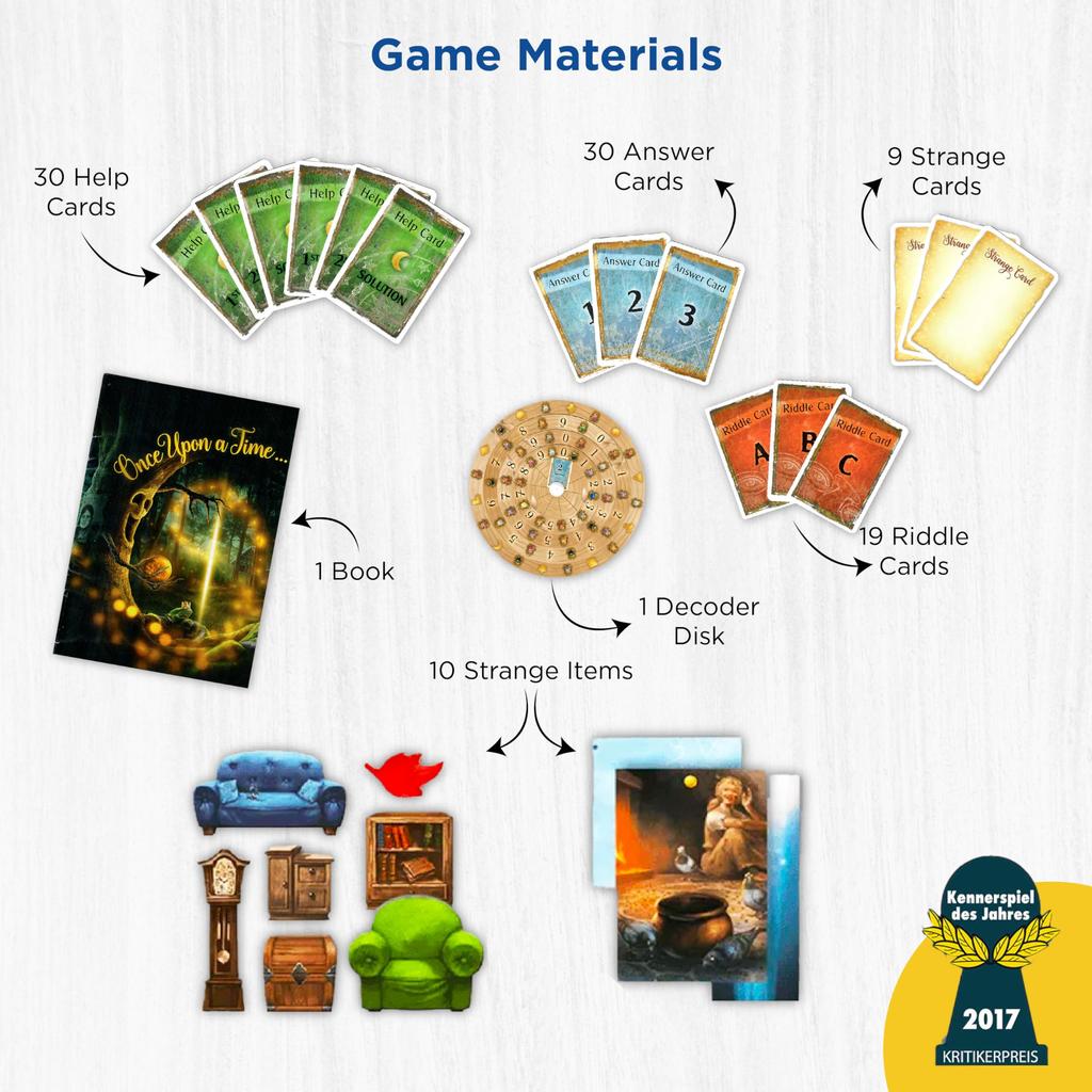 Thames Kosmos Enchanted Forest Escape Room Game In a Box The Game Cosmos Games Family Friendly Home Escape Room Experience for Ages Black & EXIT