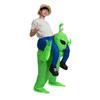 Yetişkin Uzaylı Şişme Kostüm Üzerinde Binme Parti Cadılar Bayramı Kostümü Cosplay erkek Kadınlar için