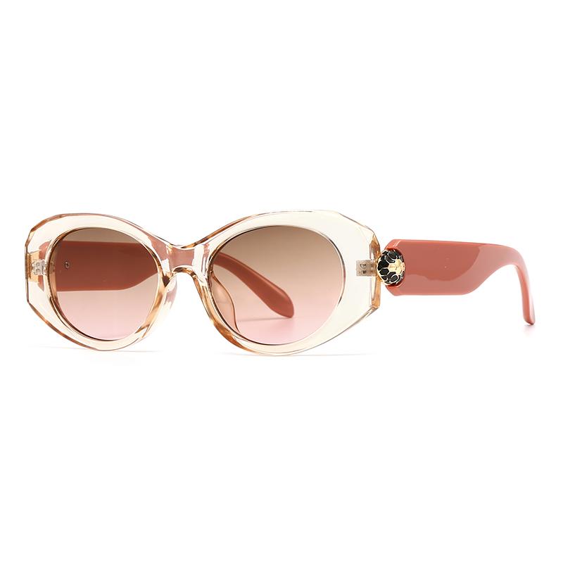 Korean Trendy Retro Square Large Frame Sunglasses Cross Border Export for European American Market Lh157