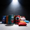 Iron Kids Bean Bag Toss Game Set With 10 Cans And 3 Sandbags For Parent Child Play