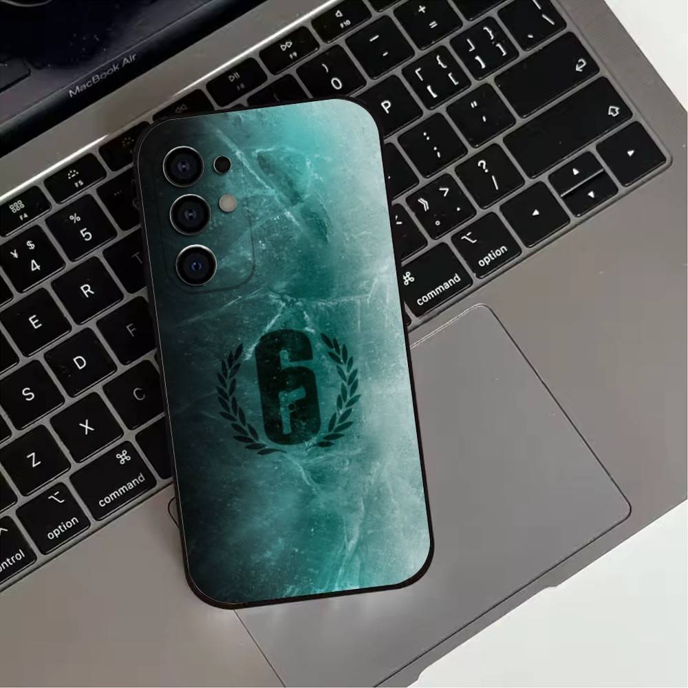 

Shooting R-Rainbow S-Six S-Siege-s Phone Case For Samsung S25,S24,S21,S22,S23,S30,Ultra,S20,Plus,Fe,Soft Silicone Black Cover Samsung S235G