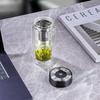 Wanxiang Double-Layer Borosilicate Glass Tea Cup with Infuser
