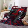 Custom Name "Spider-Man: Spider-Verse" blanket for Couch & Bed, Plush Cozy Fuzzy Blanket Super Soft & Warm Blankets for Fall and Winter. 090820