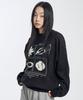 Slow Record House Universe Logo Knit_Black