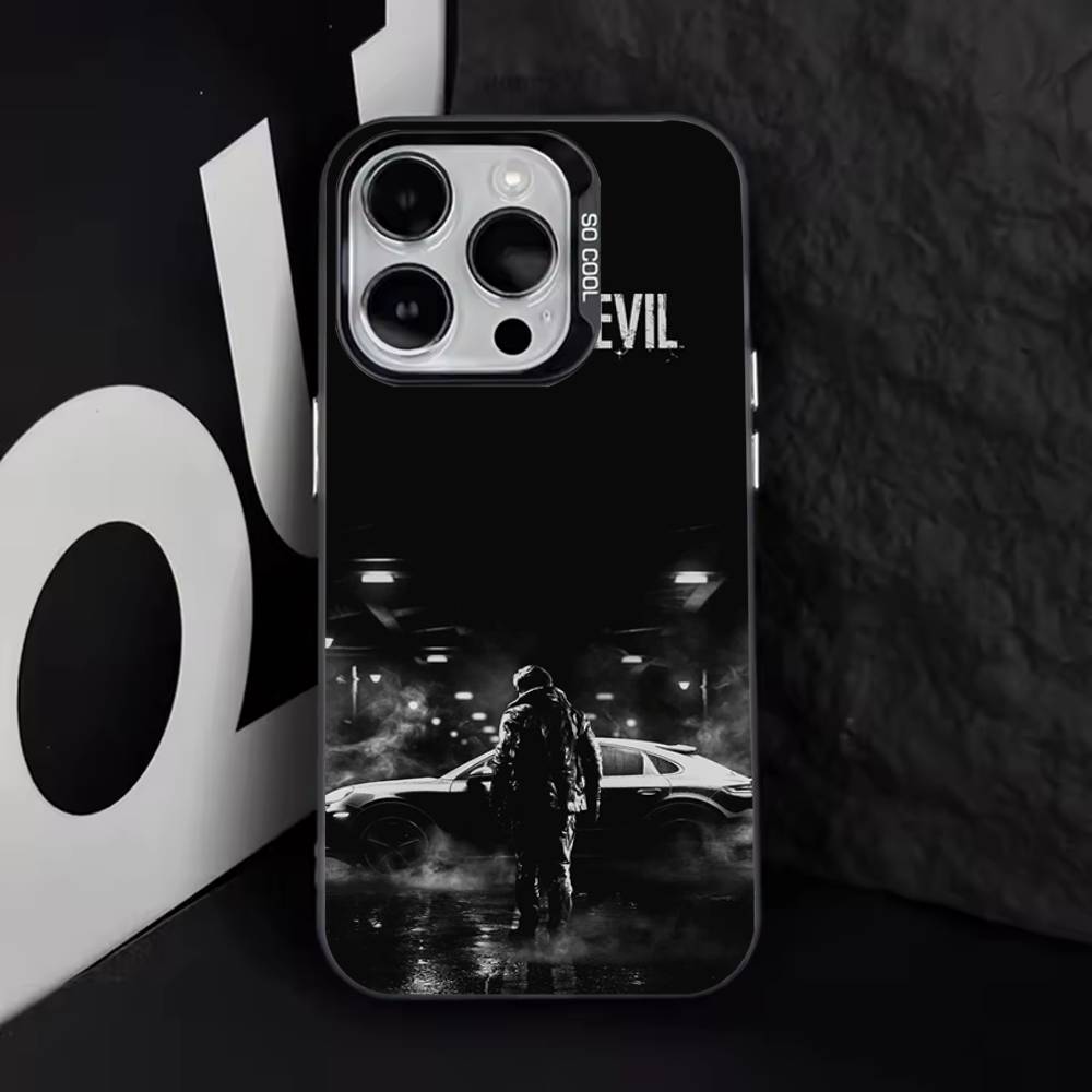 

Cool R-Resident E-Evil Game Phone Case For iPhone 11,12,13,14,15,16,17,Pro,Max,Plus,E,Air,Mini IMD Matte Black iPhone12PRO