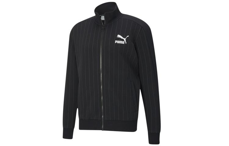 PUMA Fall 2022 T7 Collection Jackets Men s Black Stand Collar Thickened Other 530177-01 XXL