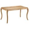 Day and Night - Day and Night Solid Mango Wood Dining Table 135x75x76 Cm